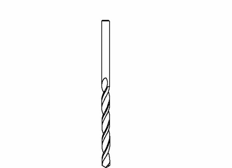 AGB -  Punta DIME codolo cilindrico elicoidale per legno - diametro 7,2/5,8