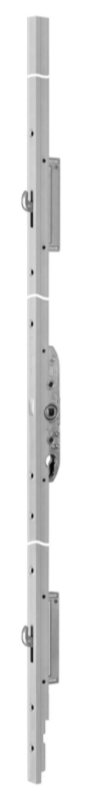 AGB -  Cremonese ALZANTE CLIMATECH per alzante scorrevole altezza maniglia fissa con chiusura a ganci - gr / dim. 05 - entrata 37,5 - alt. man. 1000 - lbb/hbb 2325-2750