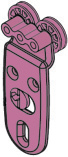 KOBLENZ -  Carrello SYSTEM 1011 angolato regolabile con 2 cuscinetti