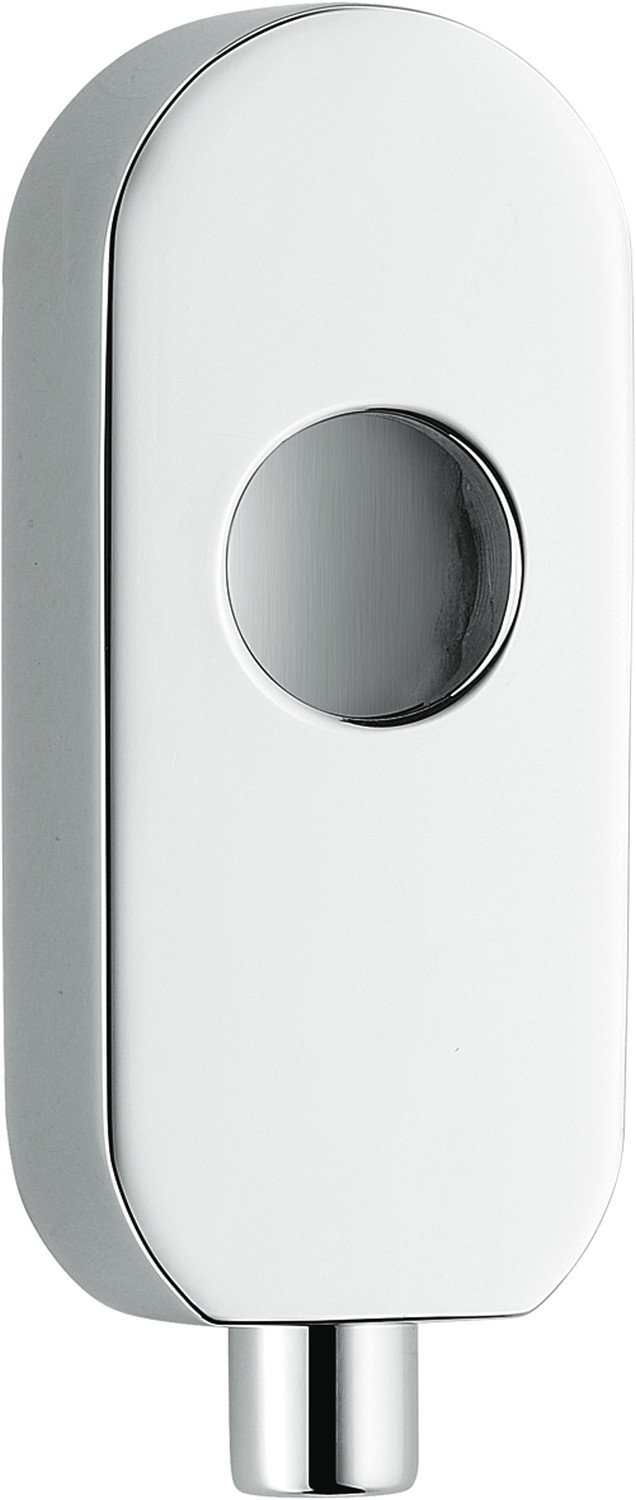 COLOMBO DESIGN -  Dispositivo LOCK antieffrazione per dk con pulsante - col. CROMO MAT - sporg. quadro 40