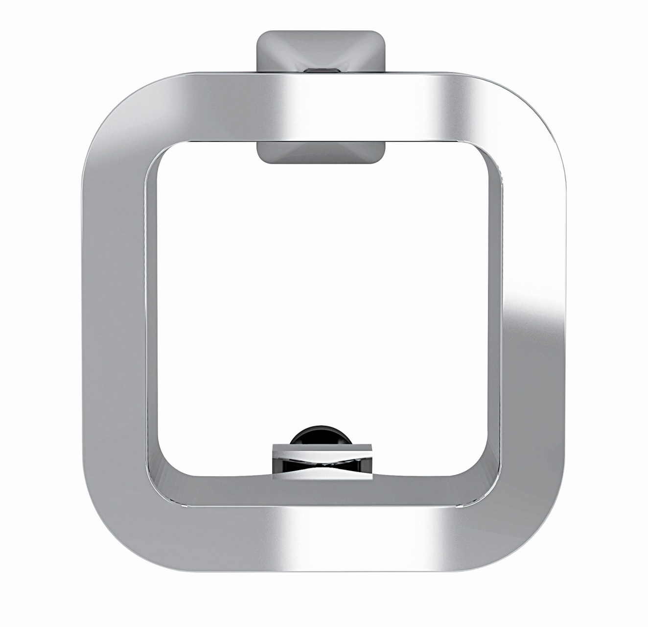 Battente Ad Anello Cromato Satinato - Diametro 105mm, Per Porte Esterne O Interior Design - Foto 7