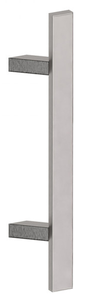 REGUITTI -  Maniglione LIVERPOOL S zancato - mat. INOX AISI 316L - col. S5 - INOX SATINATO - ø mm 40 X 15 - interasse 1000 - lunghezza 1200