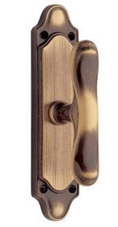 REGUITTI -  Martellina ONDA a croce con movimento gratz - mat. OTTONE - col. 08 OTTONE BRONZATO GRAFFIATO