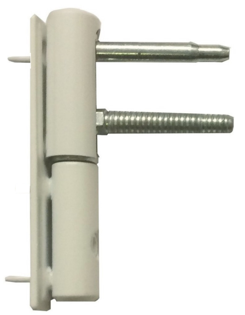 SFS INTEC -  Cerniera HINGE ESTETIC 2D regolabile con perni per profili in pvc - col. BEIGE RAL 1013 - ø - diametro 20