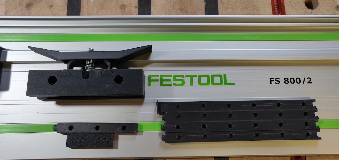 FESTOOL -  Barra OF 1400 EBQ-PLUS millimetrata per elettroutensili - note SISTEMA LR32 PER GUIDA FESTOOL FS800 E FS1400 - dimensioni SISTEMA PER REALIZZARE FORI OGNI 32 MM