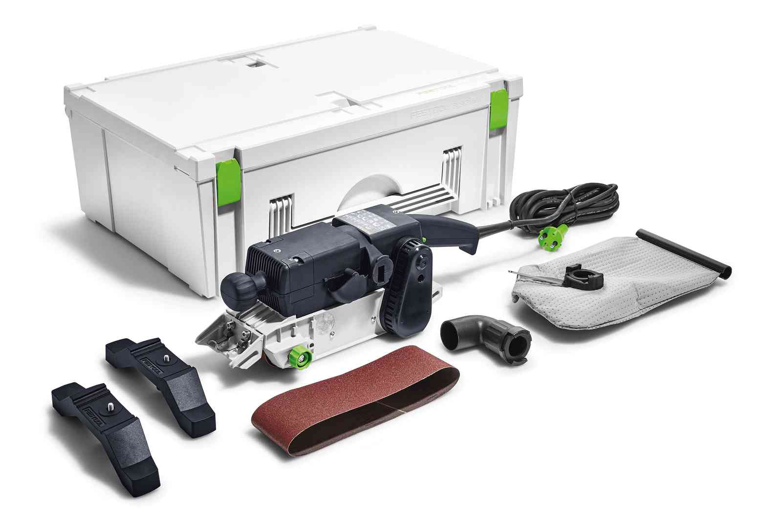 FESTOOL -  Levigatrice BS 75 E manuale a nastro - potenza (w) 1010 - velocità 200-380