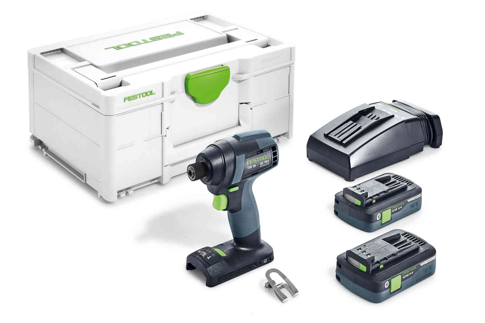 FESTOOL -  Trapano TID 18 HPC 4,0 I-PLUS avvitatore senza percussione a batteria