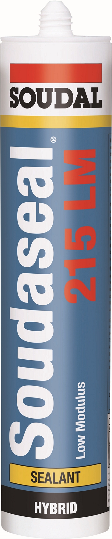 SOUDAL -  Sigillante SOUDASEAL 215 LM adesivo ms polymer incolla e sigilla - elastico e verniciabile - col. GRIGIO - q.ta 290 ML