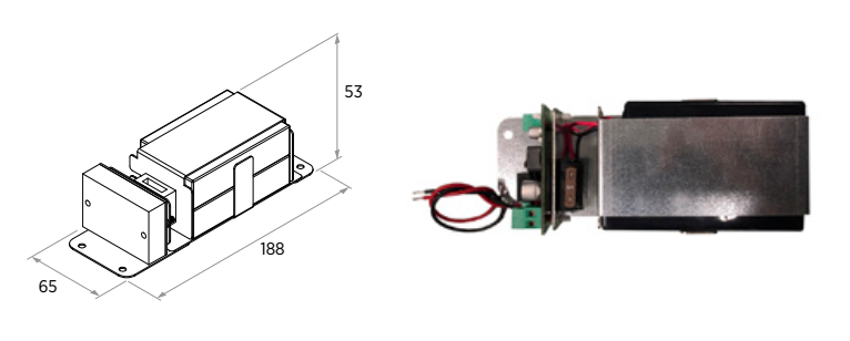 ANTAMATIC SIR -  Batteria tampone per emergenza - note KIT BATTERIA TAMPONE 24V - AUTOSWITCH