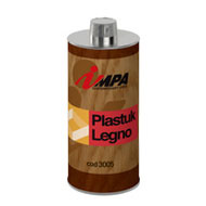 IMPA -  Stucco PLASTUK poliestere in pasta di legno per pistola - col. MOGANO - q.ta 1,445 KG