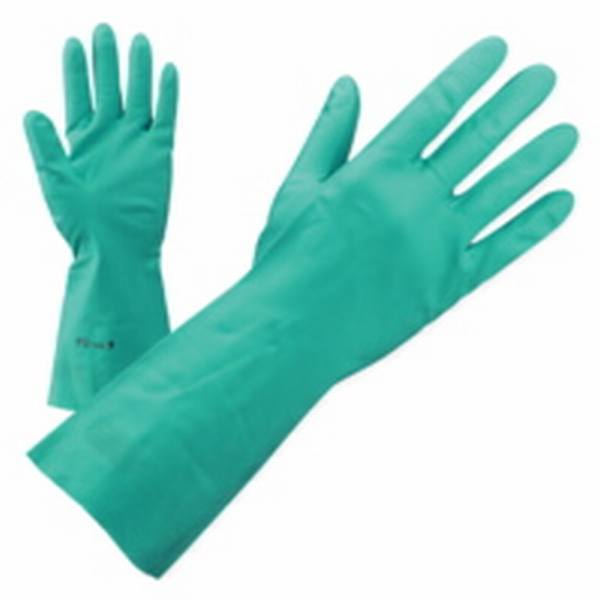 Guanti NITRILE RNF -15 in nitrile con interno in cotone - dimensioni TG 10