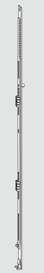 ROTO FRANK -  Chiusura Supplementare NT/NX - ARCO E TRAPEZIO verticale - gr / dim 1220 - lbb 1301 – 1500 SU ARCO - hbb 1131 - 1330 SU TRAPEZIO