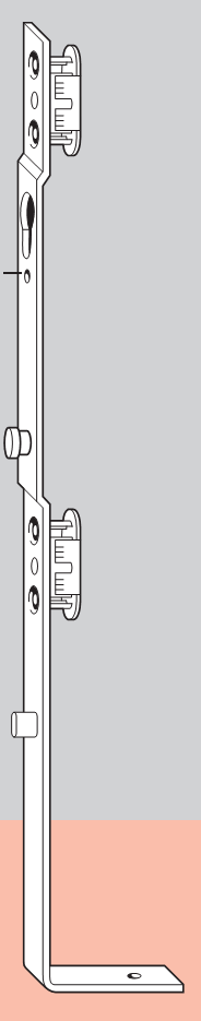 ROTO FRANK -  Chiusura Supplementare NT/NX - ROYAL elemento verticale finta guida