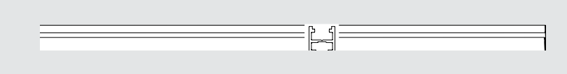 ROTO FRANK -  Adattatore PATIO LIFE per cremonese - dimensioni 2600 X 22 - note CON SCANALATURA 22 MM