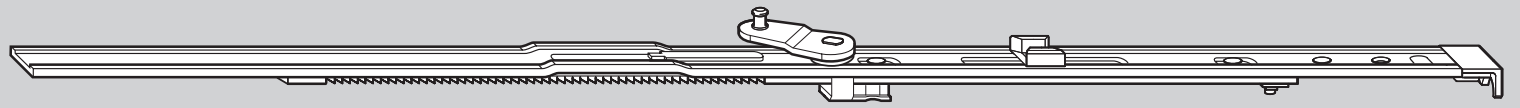 ROTO FRANK -  Forbice NT/NX - DESIGNO NT anta ribalta corpo guida parte anta - gruppo / dimensioni 250 - 490 - lbb 430 - 600