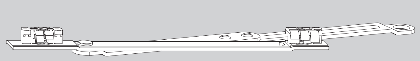 ROTO FRANK -  Limitatore NT/NX - DESIGNO NT di apertura - parte anta