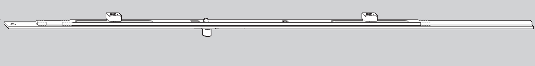 ROTO FRANK -  Chiusura Supplementare PATIO S - TILT AND SLIDE per complanare parallelo elemento orizzontale hs - gr / dim 990 - lbb 1201 - hbb 1400