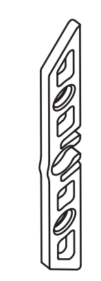 ROTO FRANK -  Spessore NT/NX - STANDARD per cremonese - col. ARGENTO OPACO - note NT DISTANZ. LEGNO CREM AR-6