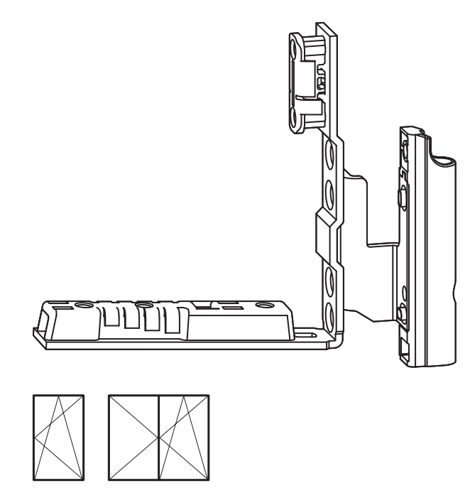 ROTO FRANK -  Cerniera NT/NX - STANDARD angolare anta e ribalta parte anta - aria 12 - battuta 20 - interasse 13 - mano DX - portata (kg) 150