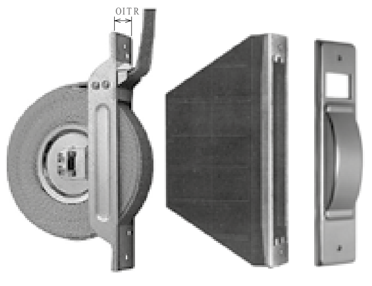 MV LINE -  Avvolgitore STAFER semincasso per tapperella - int SEMI INCASSO <S> MT. 5 COMPLETO - per cintino  da mt 5