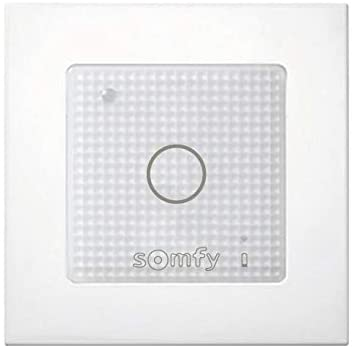 SOMFY -  Radiocomando SMOOVE con comando individuale o di gruppo a parete monocanale - tecnologia IO - nr canali 1 - note SMOOVE LIGHTING IO