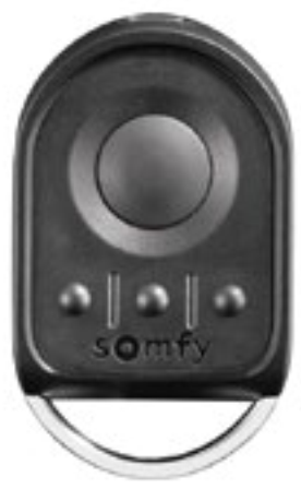 SOMFY -  Radiocomando KEYGO con comando individuale o di gruppo monocanale - col. BLACK - note TELECOMANDO TASCABILE A 1 VIA PER IL CONTROLLO DI 4 PRODOTTI.