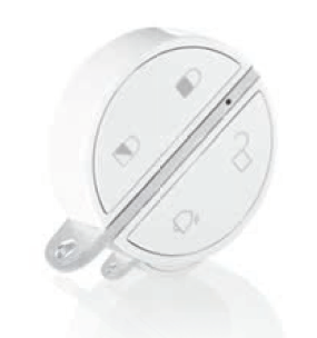 SOMFY -  Radiocomando HOME ALARM con comando individuale o di gruppo di sicurezza badge portachiavi - note ATTIVAZIONE ALLARME, CONTROLLO ACCESSI, TASTO PANICO, FUNZIONE VIVAVOCE - info DA ABBINARE AD UN SISTEMA HOME ALARM O SOMFY ONE+