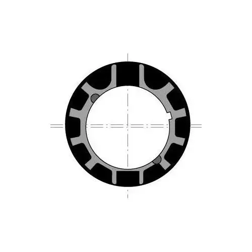 SOMFY -  Corona ADATTATORI - ACCESSORI ogiva adattatore per tende o tapparelle - ø operatore 50 - ø est. 70