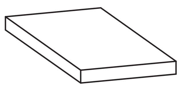 GU-ITALIA -  Tampone HS 934 - 937 termico superiore per guida - col. NERO - info P 741