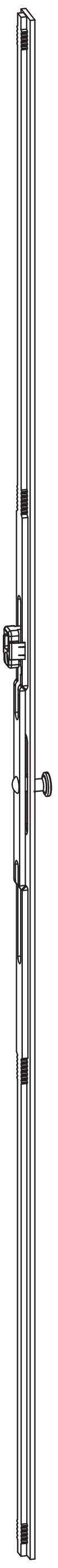 GU-ITALIA -  Chiusura Supplementare UNI-JET elemento di collegamento per arco e trapezio - gr / dim 415 - lbb 415 - hbb 640 - 700