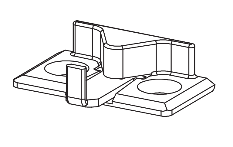 GU-ITALIA -  Incontro UNI-JET D per serramenti in pvc per microventilazione - col. ARGENTO - aria 12 - interasse 13