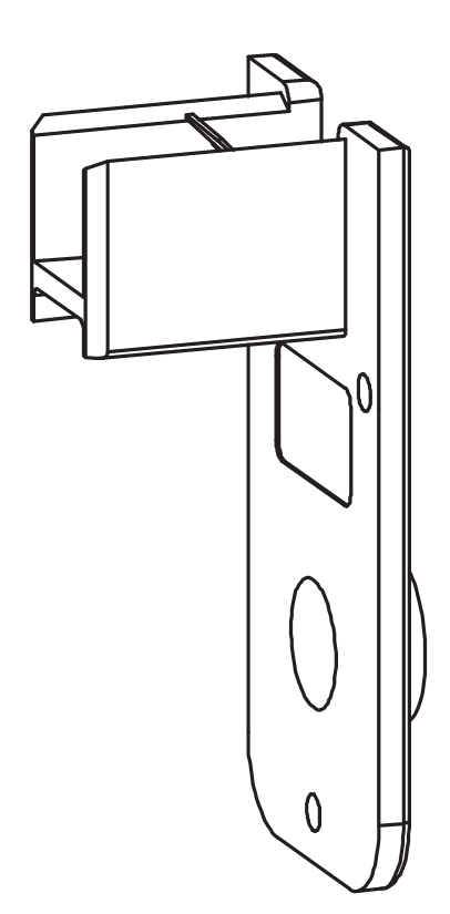 GU-ITALIA -  Tappo HS 934 - 937 sagomato per guida alta e ridotta - col. GRIGIO - note GUIDA 2 - dimensioni P 1786