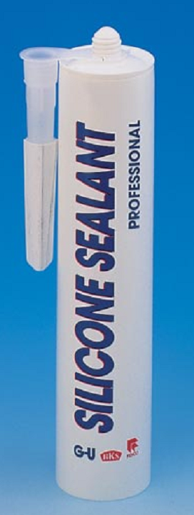 GU-ITALIA -  Sigillante SEALANT silicone neutro universale - col. TRASPARENTE - q.ta 0,310