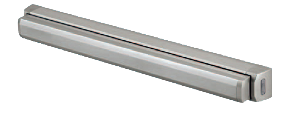 GU-ITALIA -  Maniglione Antipanico touch bar - col. ARGENTO - lunghezza 700 - 1200