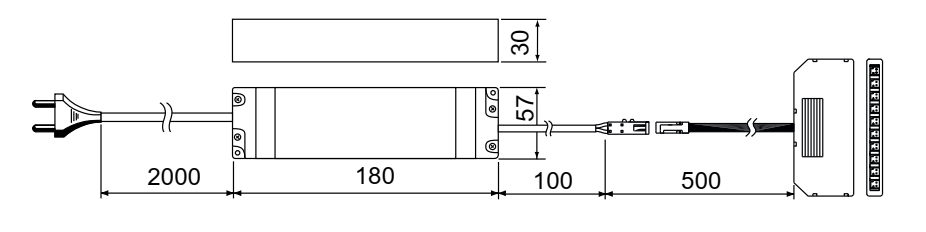 L&S -  Trasformatore MEC 1 - 2 - 3 - 4 - 5 per luci a led - trazione (n) 50 HZ