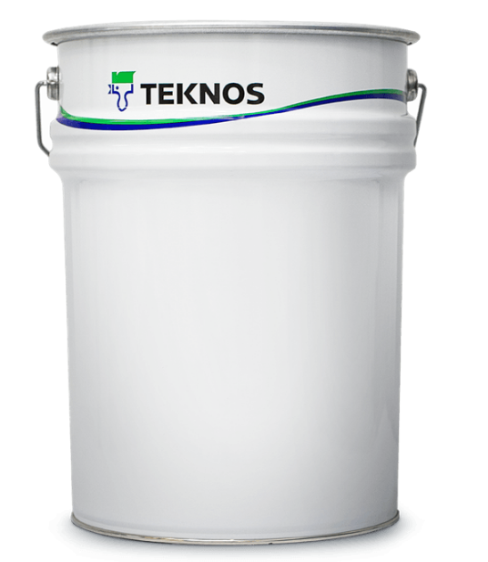 TEKNOS -  Fondo ANTISTAIN 2901-X2 curativo riempitivo e preventivo a base d'acqua per latifoglia a spruzzo per serramenti all'esterno - col. BIANCO - q.ta 20 L