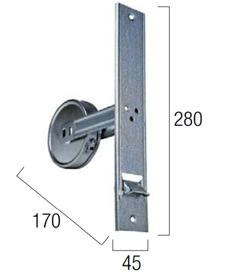 Avvolgitore STAFER per tapperella - int 260 - per cintino  da mt 13