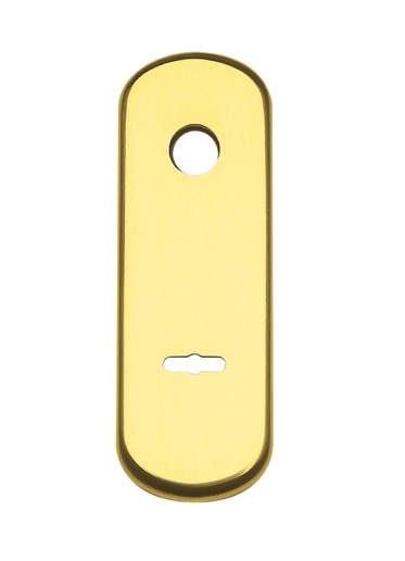 GHIDINI -  Blindata - Accessori GHIBLI ovale inserto per bocchetta doppia mappa - mat. OTTONE - col. GCTOL - GHI.CO.TEC. OTTONE LUCIDO