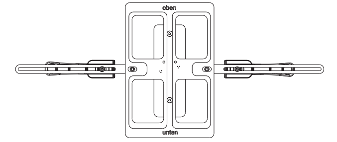 MAICO -  Dima MULTI-MATIC a forare fresatura cerniera - note TELAIO DI FISSAGGIO PER DIMA PER BANDELLA A SCOMPARSA SUPPORTO CERNIERA E SUPPORTO FORBICE - dimensioni DOPPIA TAZZA FRESA 16/ANELLO 27