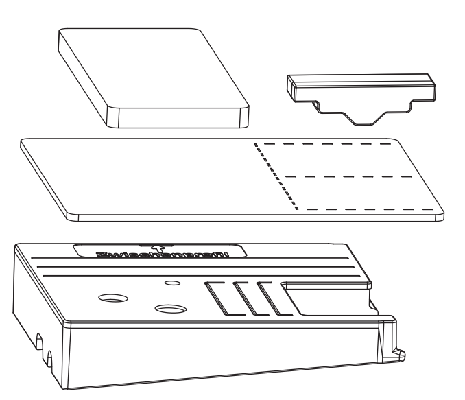 MAICO -  Tappo RAIL-SYSTEMS per soglia - col. ARGENTO - note CONF. TAMPONE INFERIORE CENTRALE PROFILO 99 MM - dimensioni 99 - SX