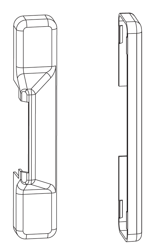 MAICO - Kit Copertura MULTI-MATIC per serramenti in pvc cerniera centrale - col. CROMO SATINATO