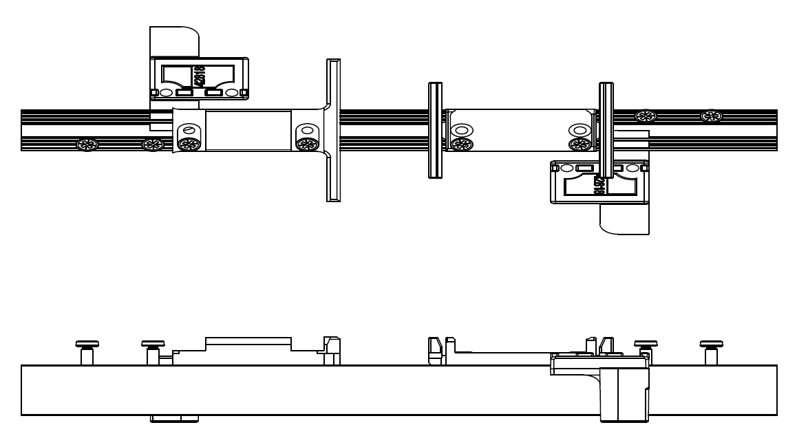 MAICO -  Dima MULTI-MATIC completa con guidascontro cremonese con bilanciere - note HBB 1341 - 1700 - dimensioni GUIDASCONTRO L=48