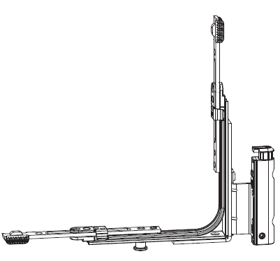 MAICO -  Cerniera MULTI-MATIC angolare anta e ribalta antieffrazione parte anta - aria 12 - battuta 18 - interasse 13 - mano SX - portata (kg) 130