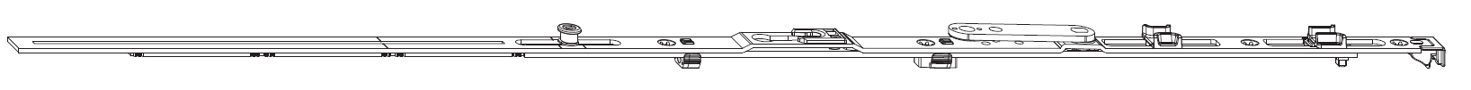 MAICO -  Forbice MULTI-MATIC anta ribalta corpo guida parte anta - gruppo / dimensioni 600 - lbb 401 - 600