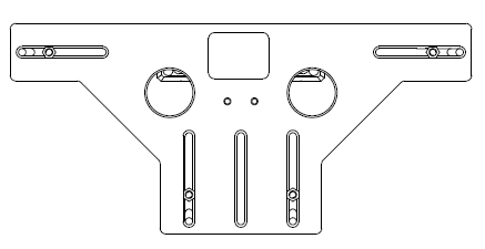 MAICO -  Dima MULTI-MATIC foratura supporto cerniere e forbici - dimensioni A12/AB18 + A12/AB20 - note DOPPIA TAZZA FRESA 34 - ANELLO 40 - info LEGNO