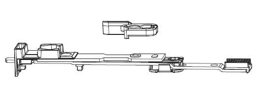 MAICO -  Terminale MULTI-MATIC inferiore per asta a leva