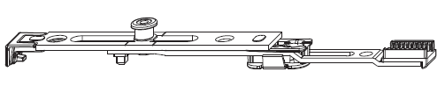 MAICO -  Terminale MULTI-MATIC superiore e inferiore antieffrazione per cremonese - hbb 180