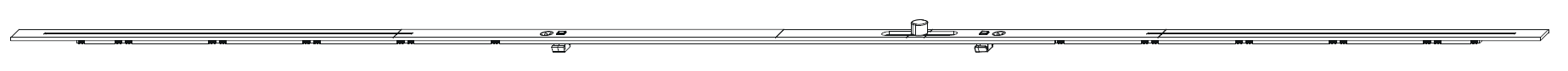 MAICO -  Prolunga BILICO bilico orizzontale per cremonese - dimensioni 1750 - hbb 1251 - 1750 - lbb 1251 - 1750