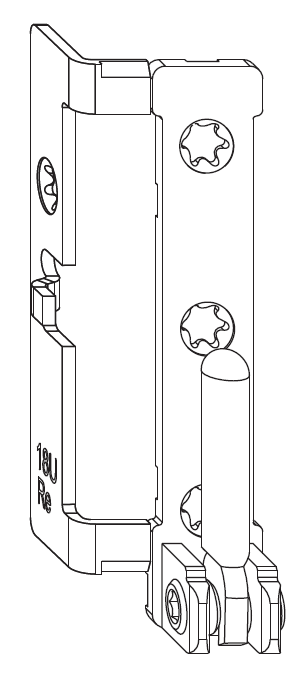 MAICO -  Supporto MULTI-MATIC cerniera parte telaio - aria 12 - battuta 18 - mano DX - portata (kg) 120