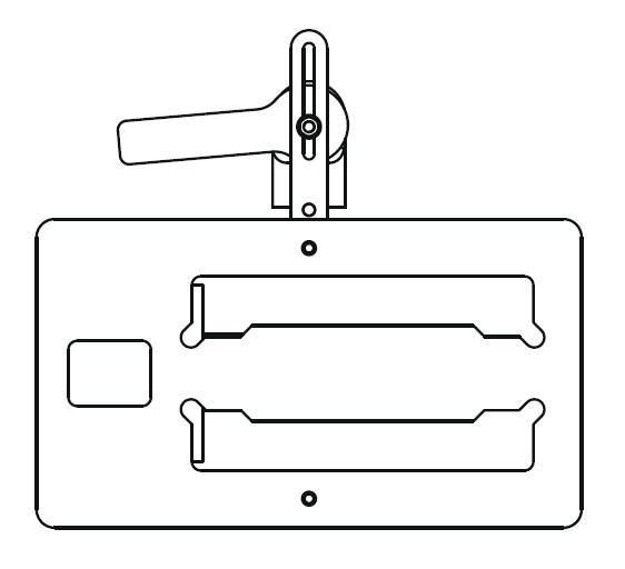 MAICO -  Dima MULTI-MATIC completa 2 ante cremonesi - chiusure centr. - catenacci - bilanciere - note HBB 1341 - 1700 - dimensioni A4